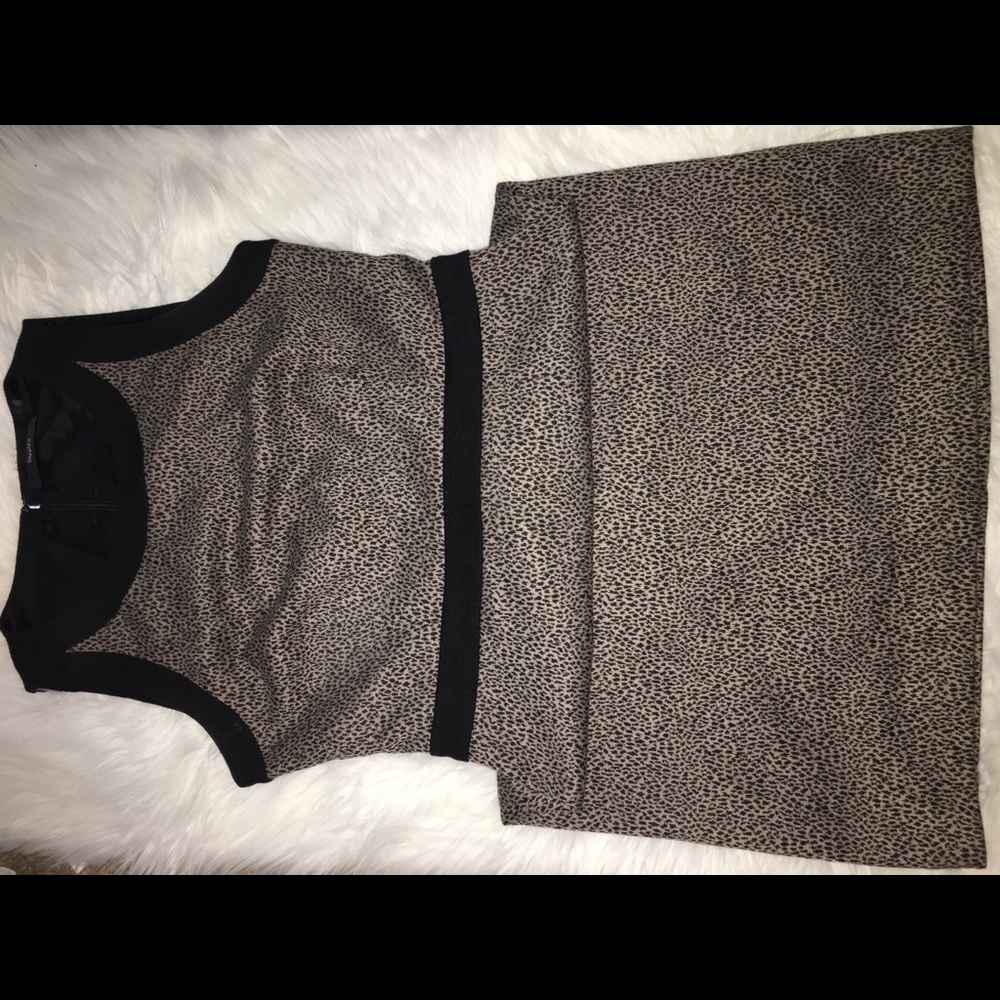 Leopard print Tahari dress